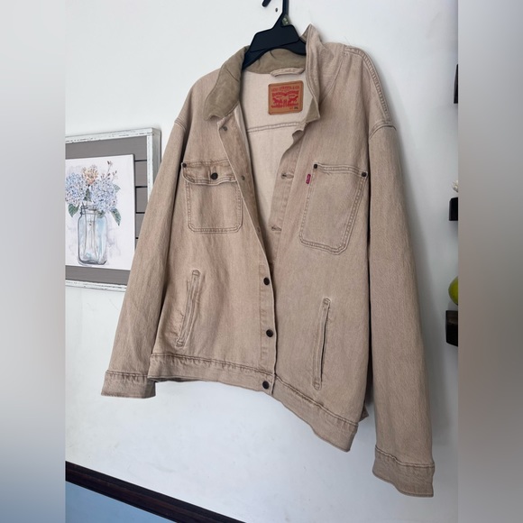 Levi's Other - Levi's  Strauss Sunset Tan Trucker Men's Jacket - Size 3xL MSRP $118!